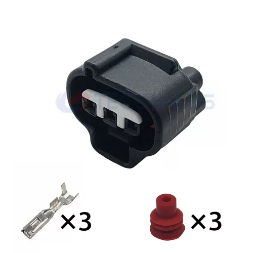 Waterproof Copper Contact ABS Housing Wire Harness Whsensors Oil Pressure Control Plug for Car 3-Pin Female 6189-0099 - image 4
